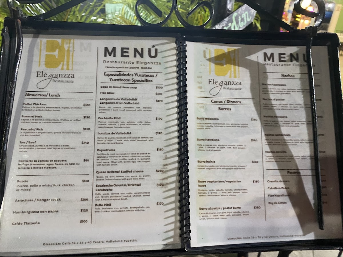 Eleganzza Restaurant Photo Menu 7