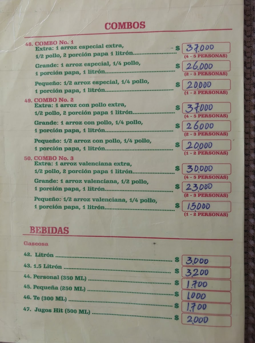 RESTAURANTE SHUN SHENG Photo Menu 3