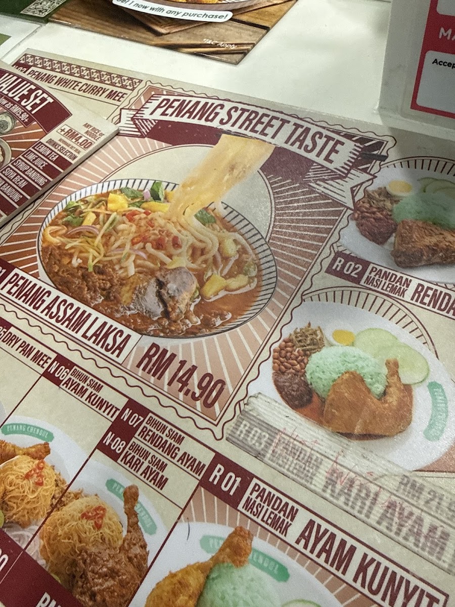 Penang Chendul Elmina Lakeside Mall Photo Menu 9