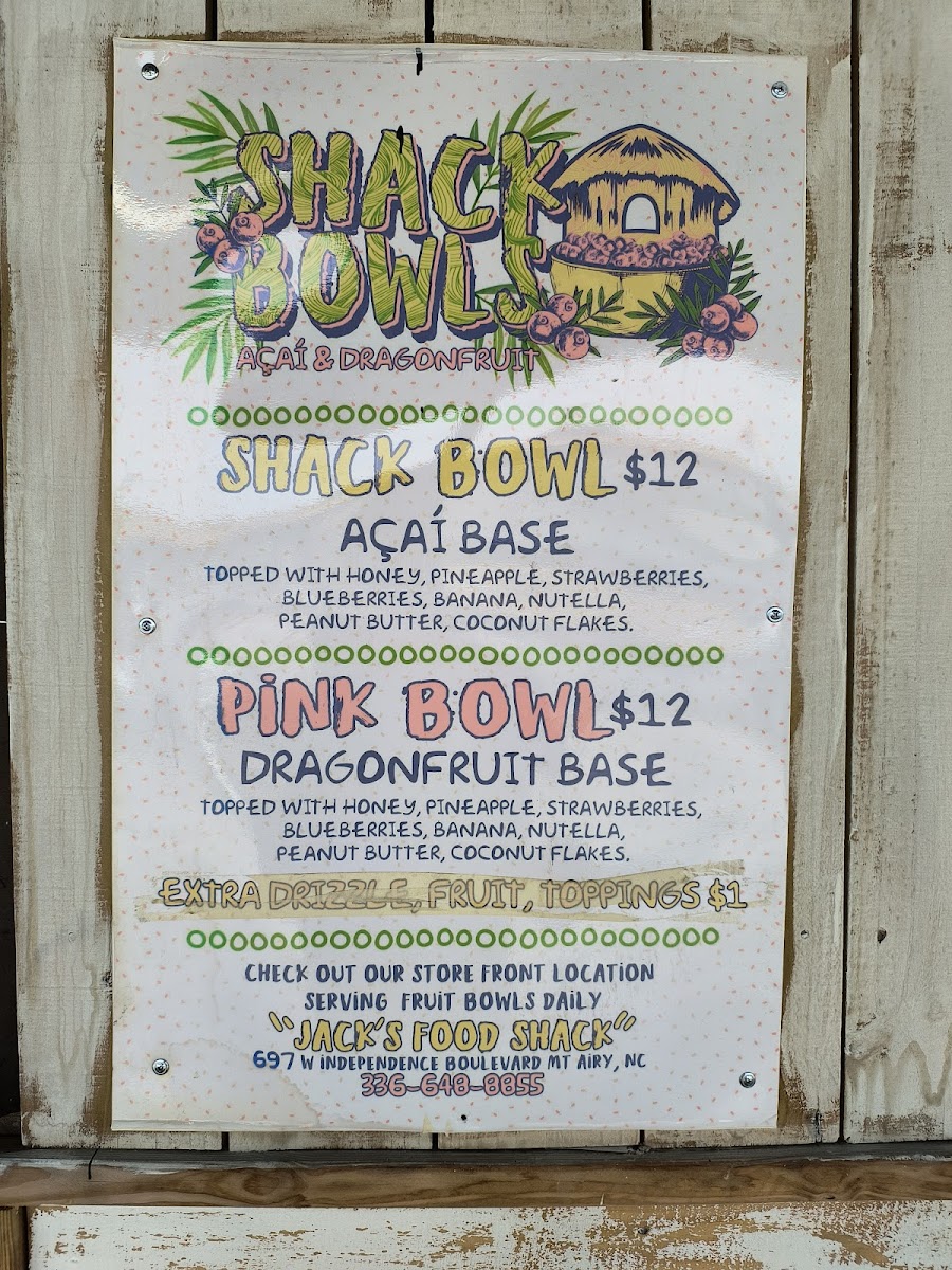 Jack's Food Shack Photo Menu 4