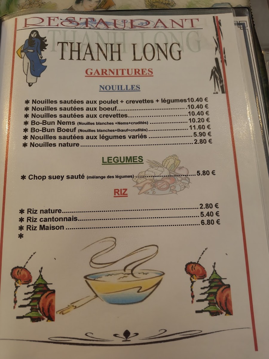Thanh Long Restaurant Photo Menu 2