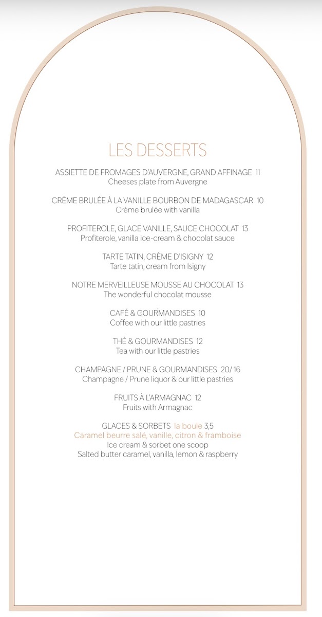 Ambassade d’Auvergne Photo Menu 3