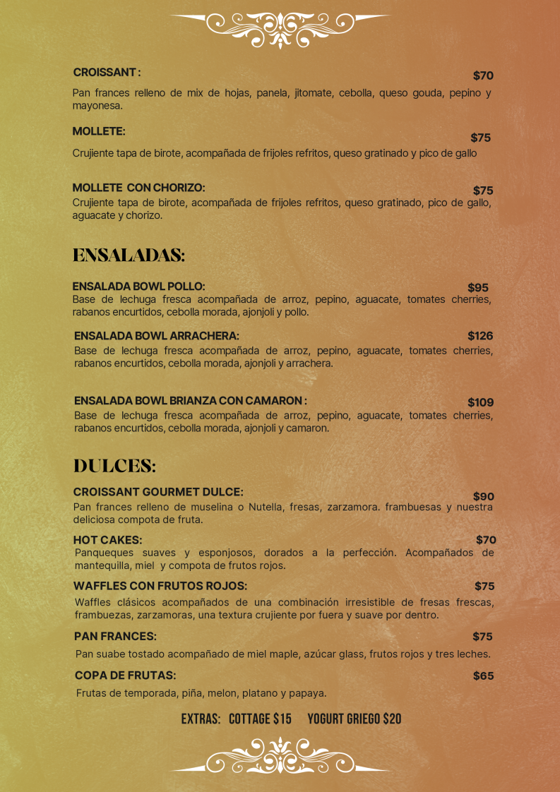 Restaurante Brianza Photo Menu 1