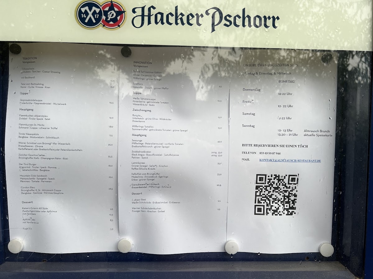 Almrausch - Restaurant & Catering in Hohen Neuendorf Photo Menu 2