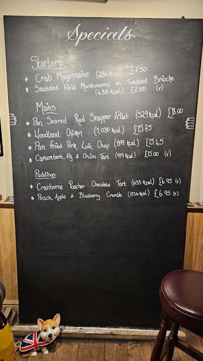The World's End Taunton Photo Menu 2
