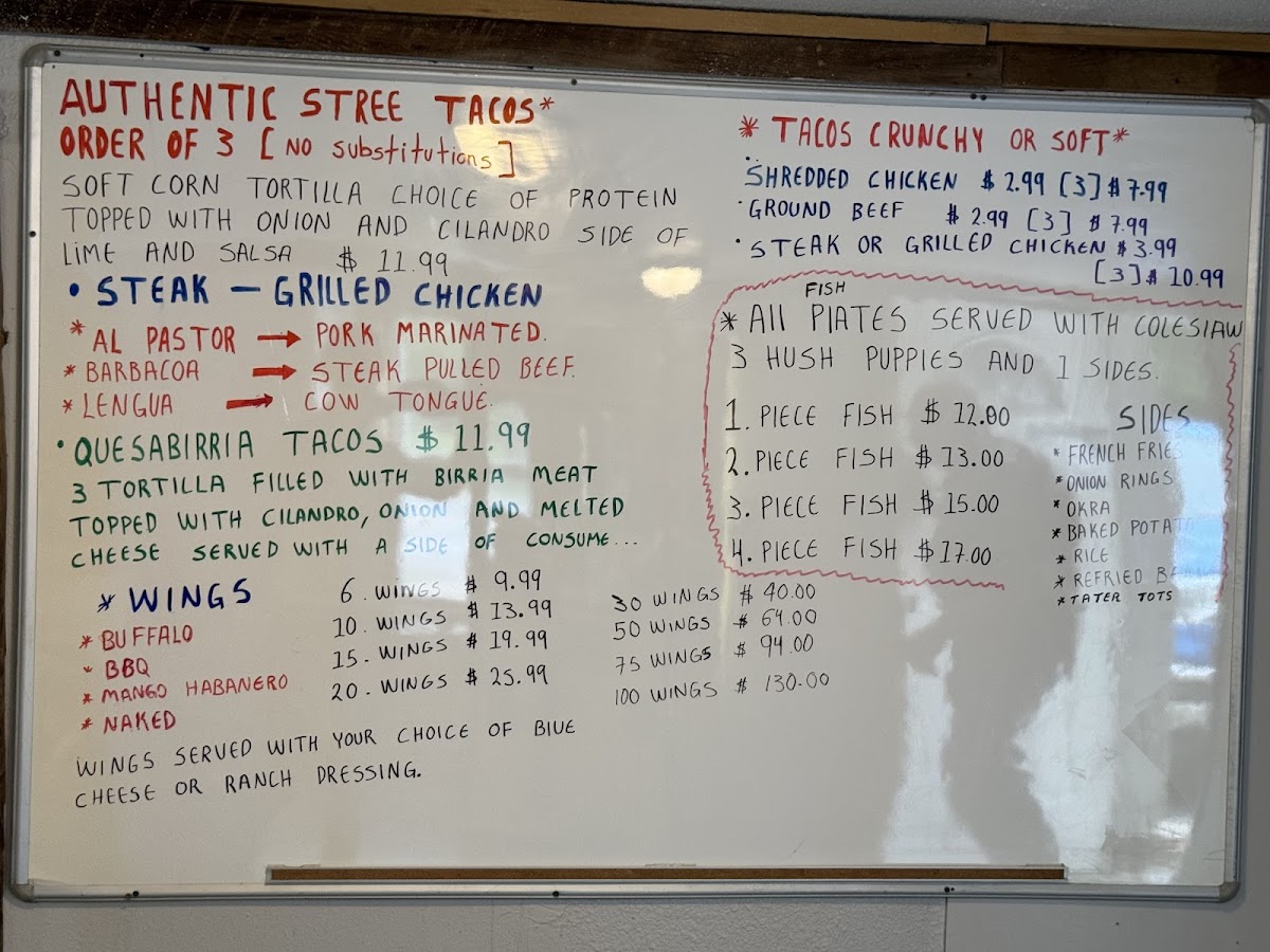 Canseco Grill Photo Menu 1