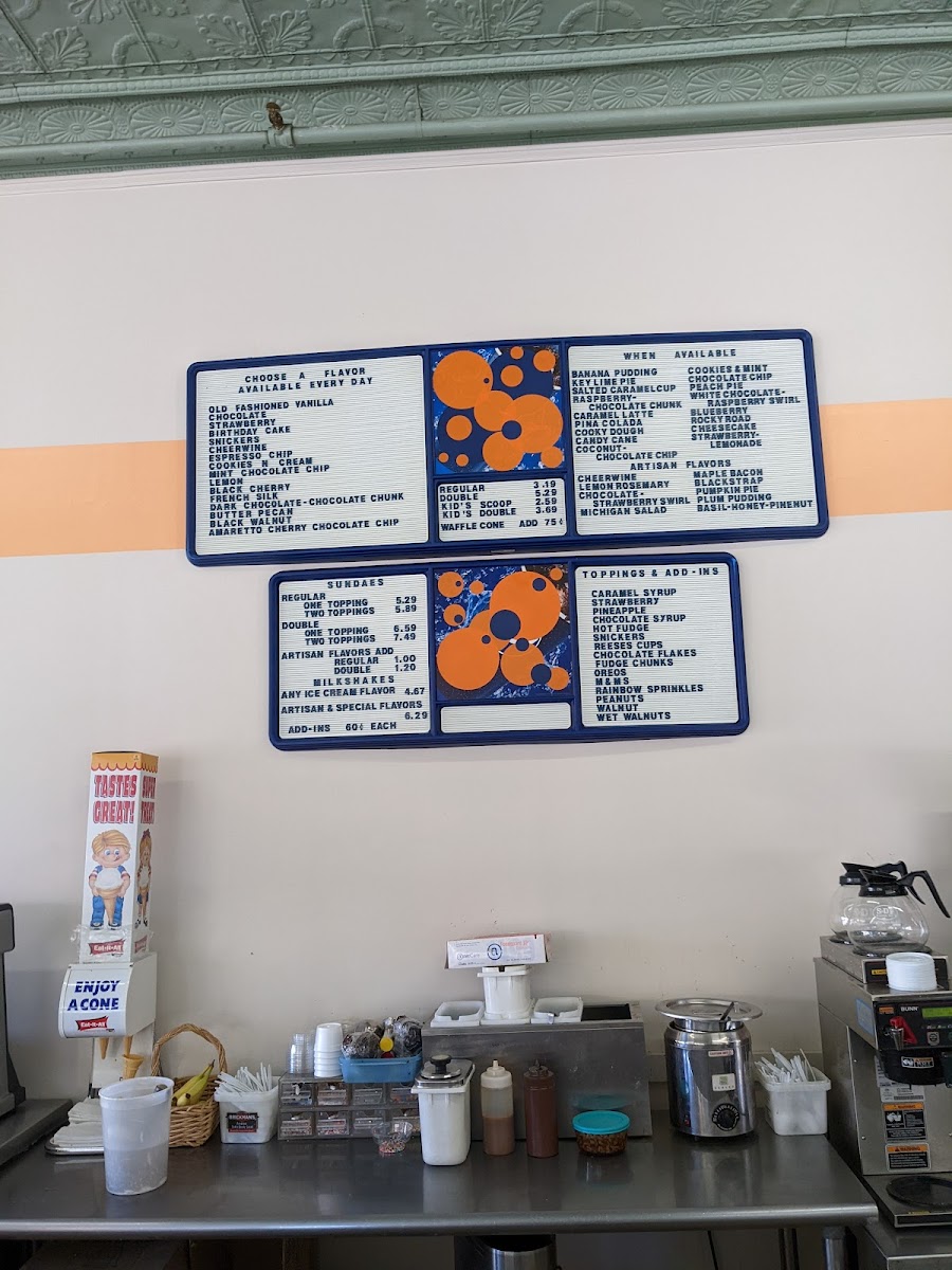 Spanky's Deli & Homemade Ice Cream Photo Menu 2