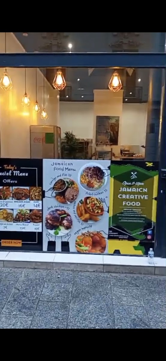 Jamaican creative promotion in Paris Photo Menu 9