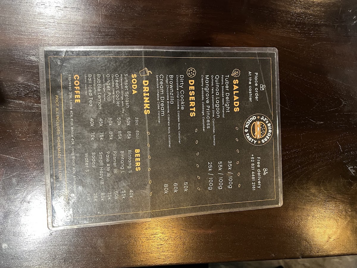 JJ's Burgers Photo Menu 6