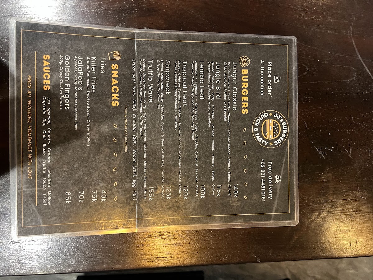 JJ's Burgers Photo Menu 7