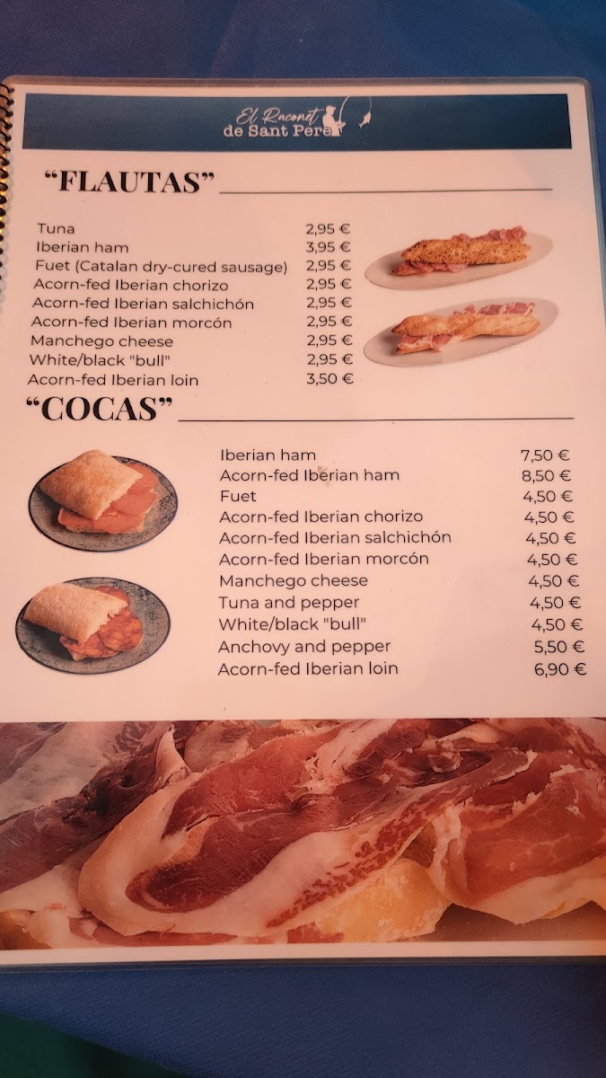 El Raconet de Sant Pere Photo Menu 10