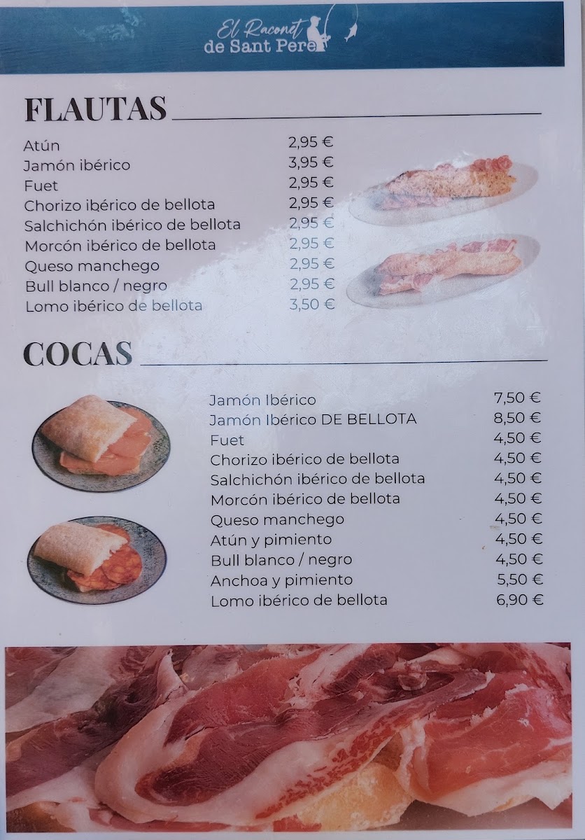 El Raconet de Sant Pere Photo Menu 9