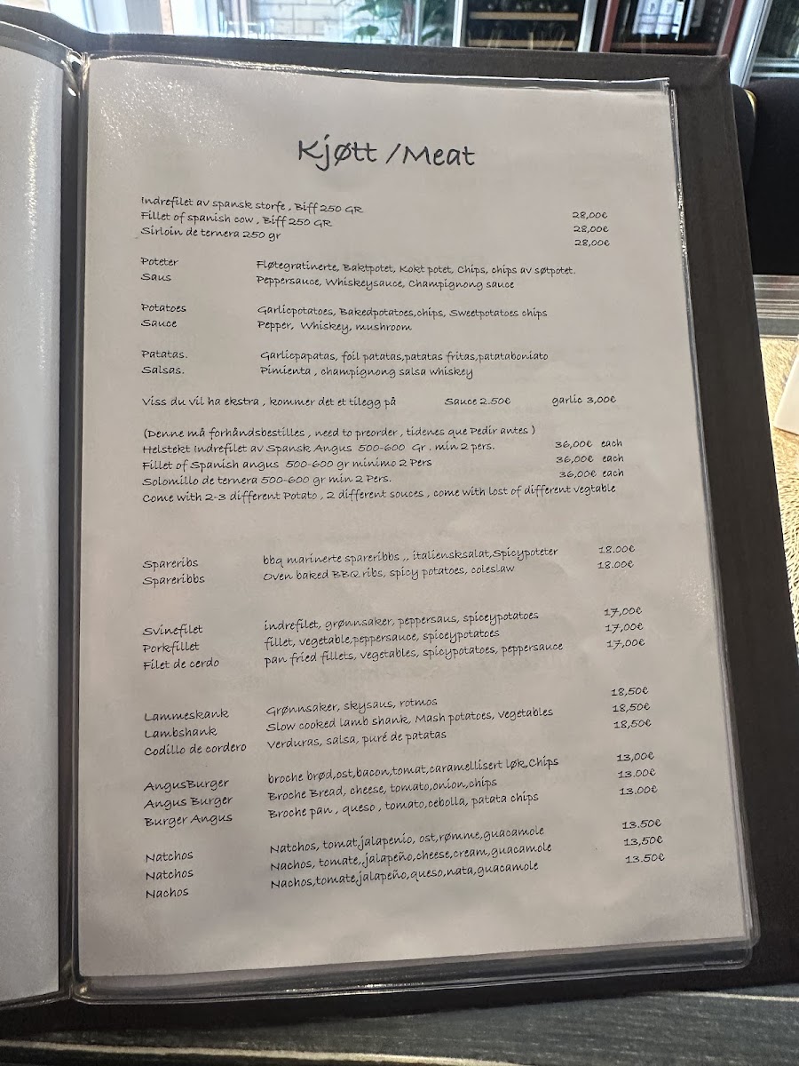 La Luna Restaurante Bar Photo Menu 5