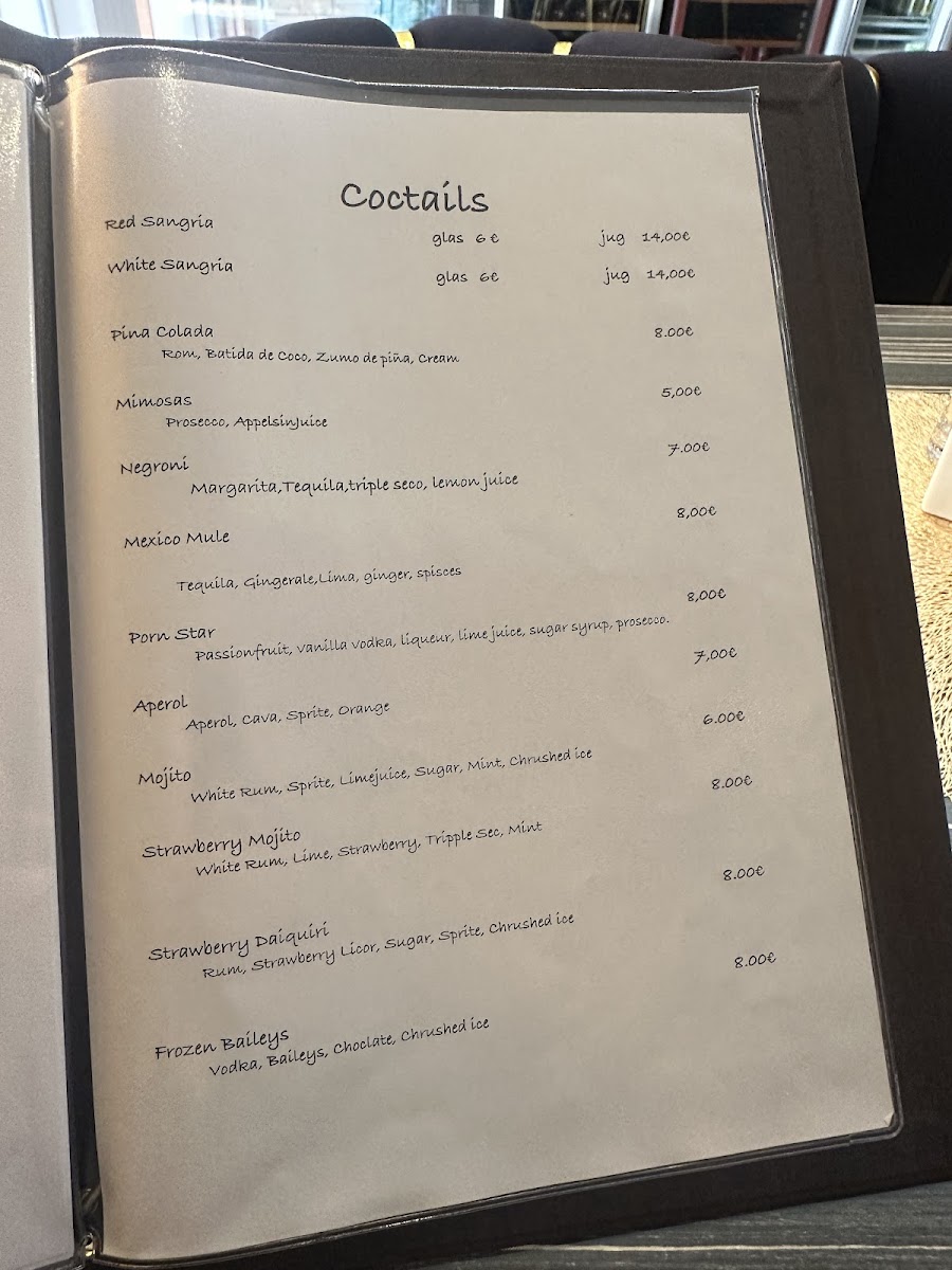 La Luna Restaurante Bar Photo Menu 7