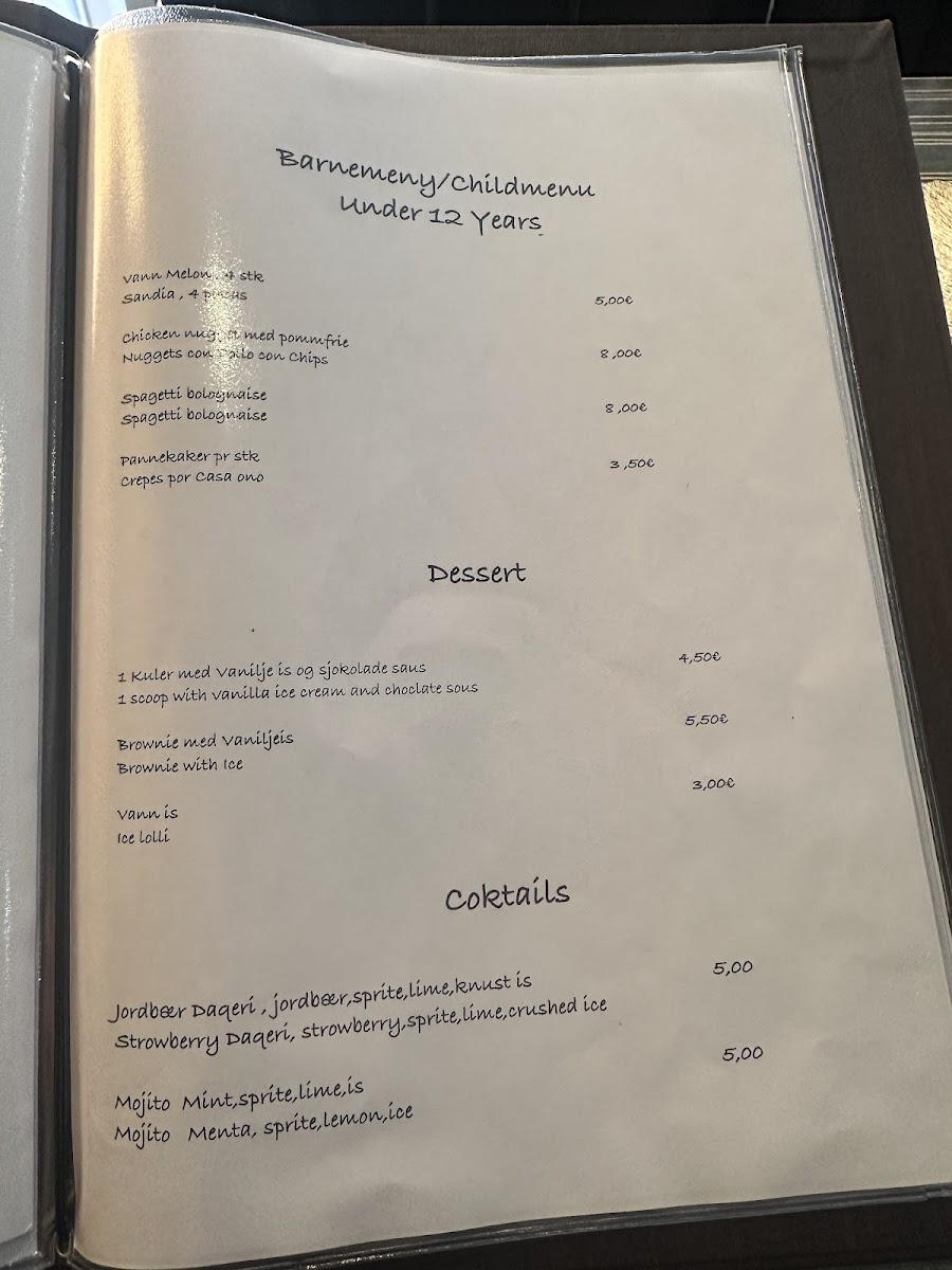 La Luna Restaurante Bar Photo Menu 8