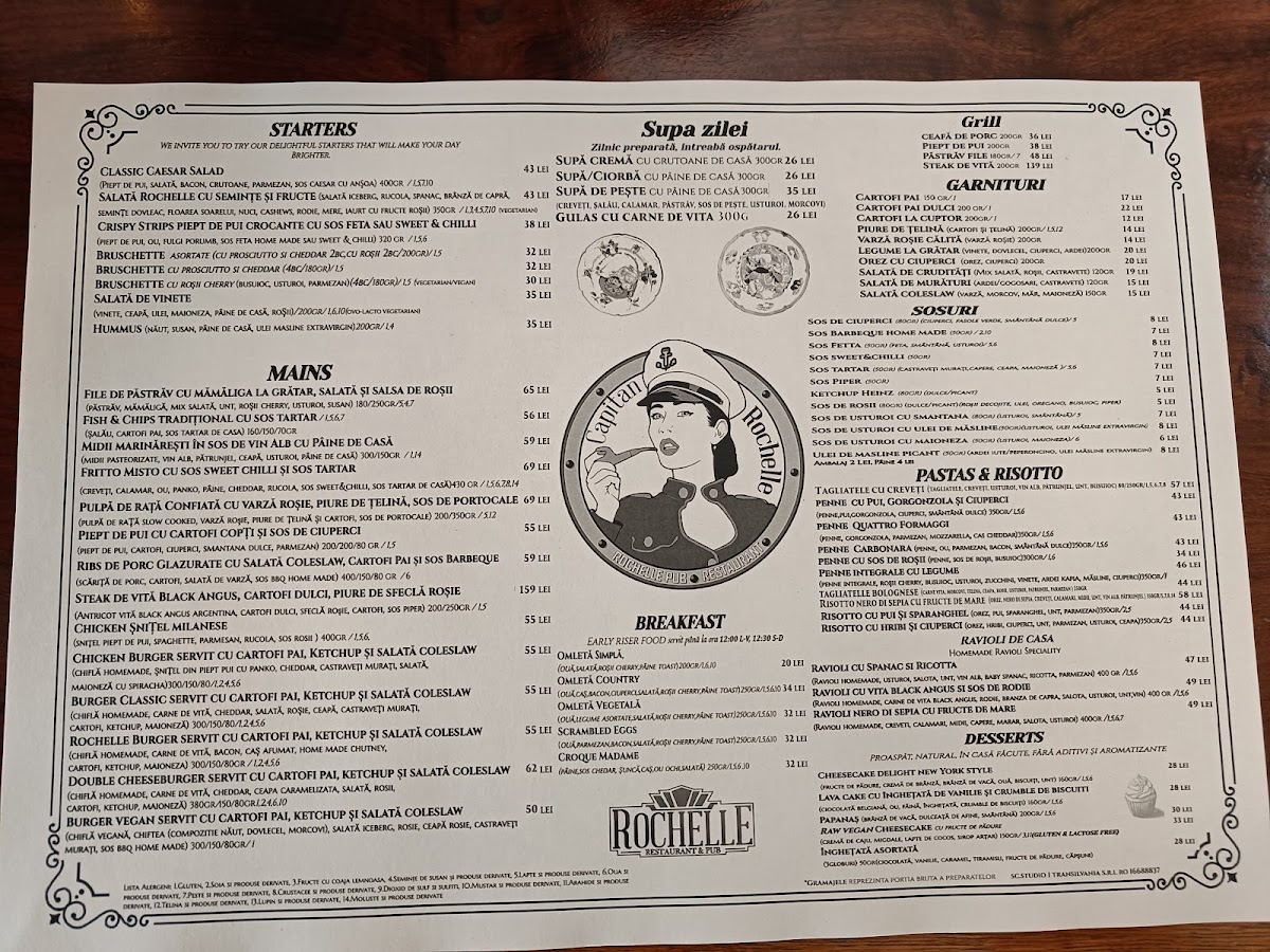 Rochelle Restaurant & Pub Photo Menu 6