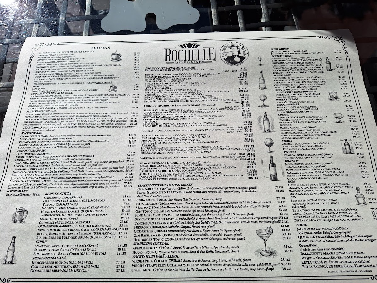 Rochelle Restaurant & Pub Photo Menu 8