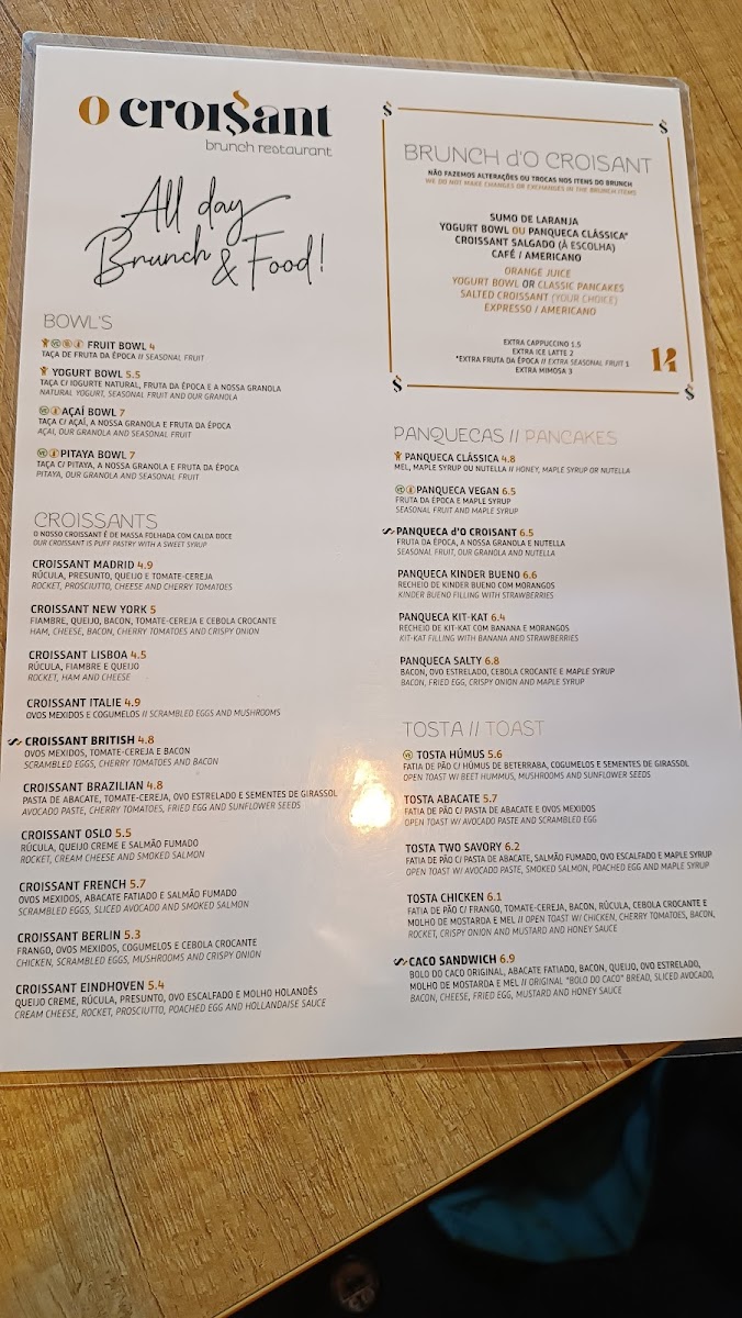 Kroisant - Brunch Restaurant Photo Menu 1