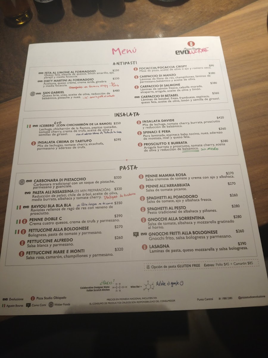 Pizza Studio Evoluzione Photo Menu 2