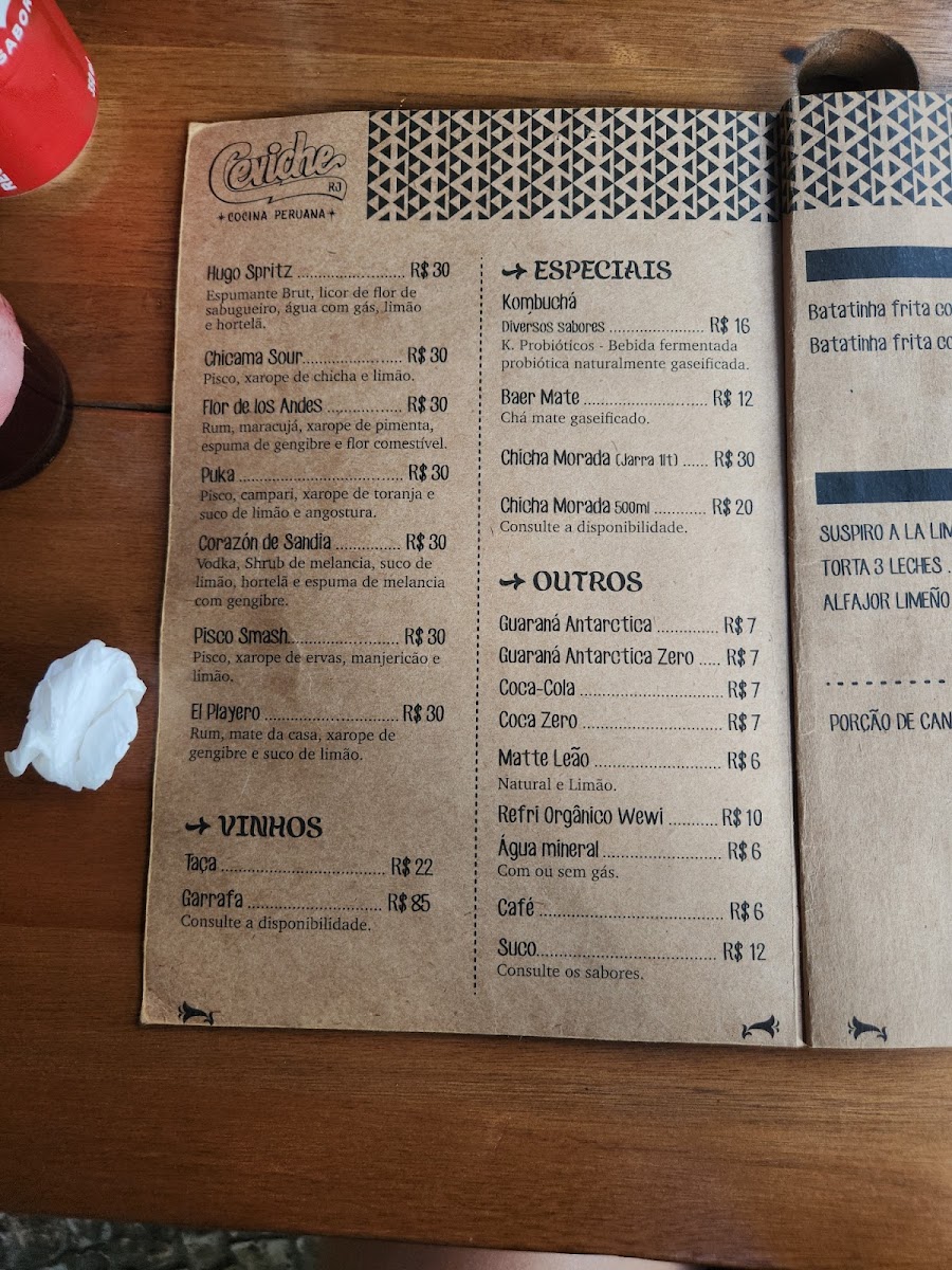 Ceviche RJ Flamengo Photo Menu 8