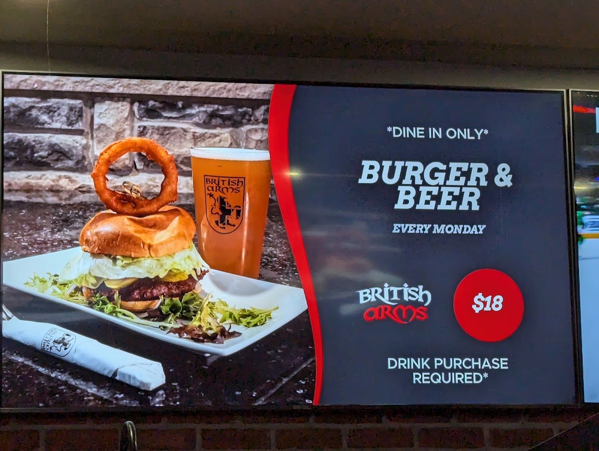 British Arms Pub Photo Menu 7