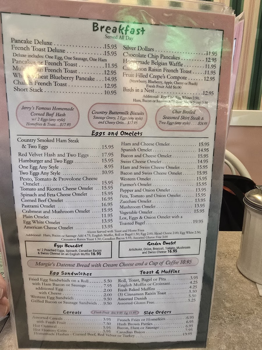 Our Town Grille Photo Menu 2