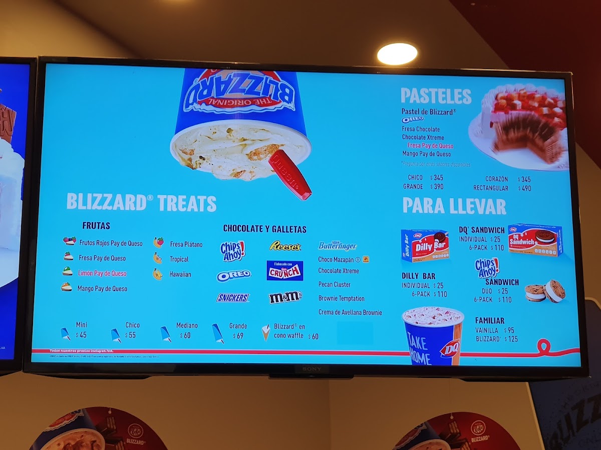 Dairy Queen® Plaza Cumbres Photo Menu 4