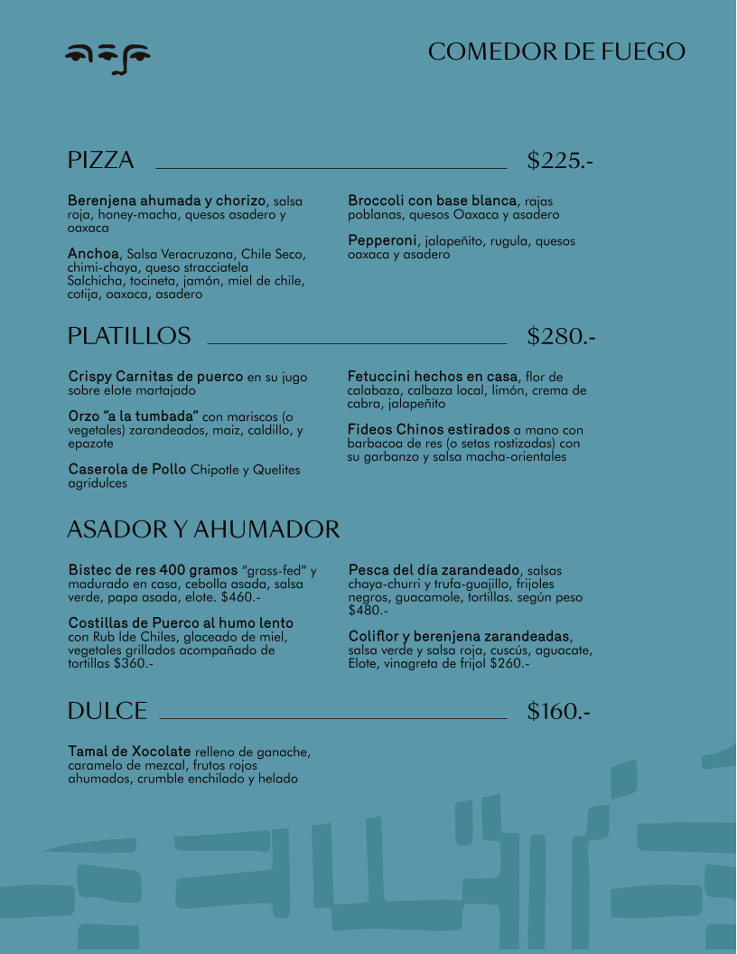 Xoila - Comedor de Fuego Photo Menu 4