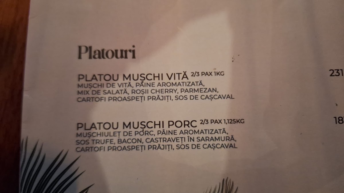 Hanul cu Pește Photo Menu 7