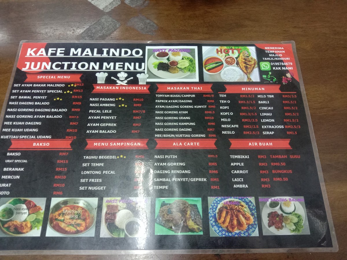 Kafe Malindo Junction Photo Menu 3
