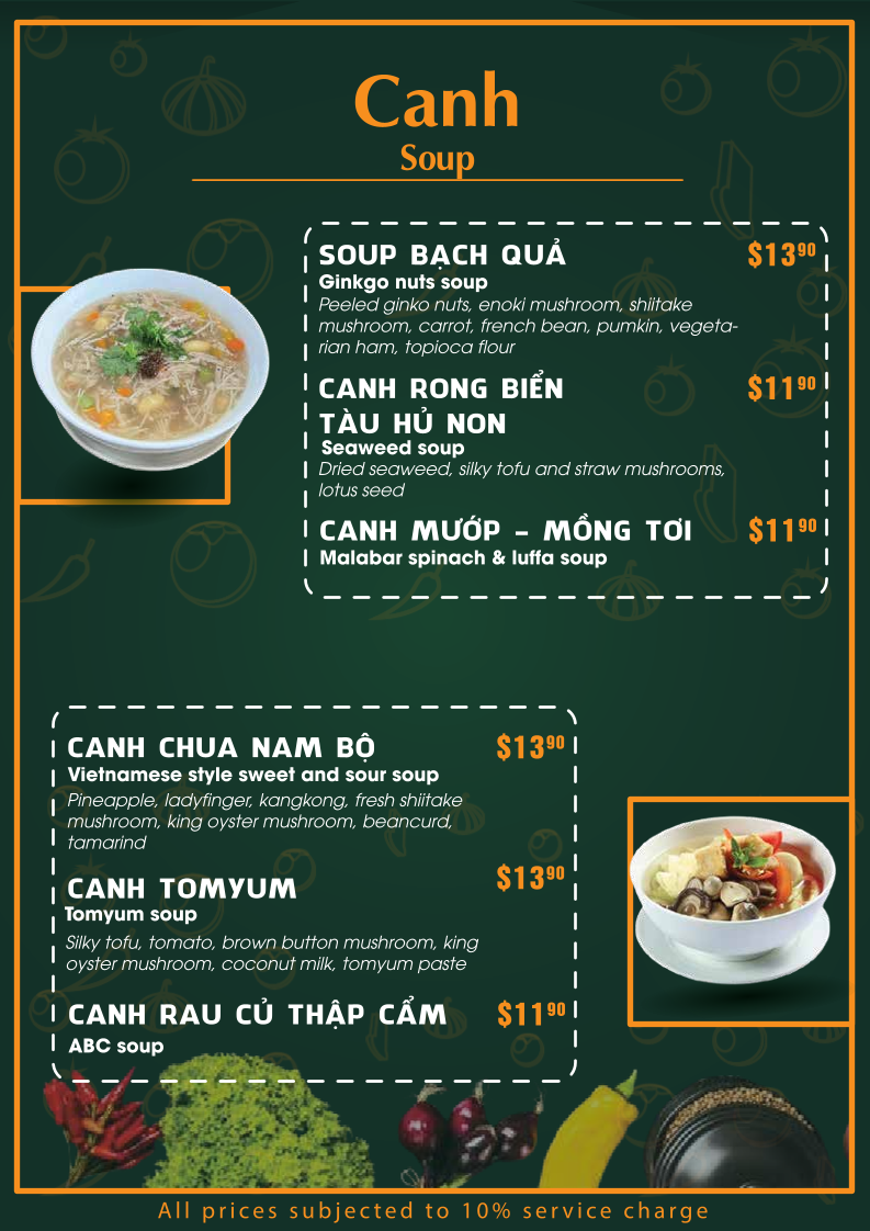 Lập - Phở Thố Đá Restaurant Photo Menu 2