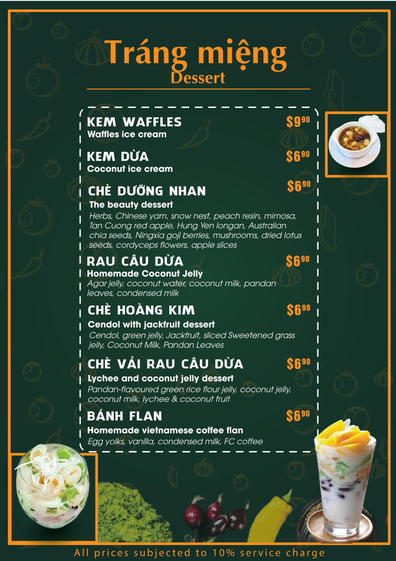 Lập - Phở Thố Đá Restaurant Photo Menu 6
