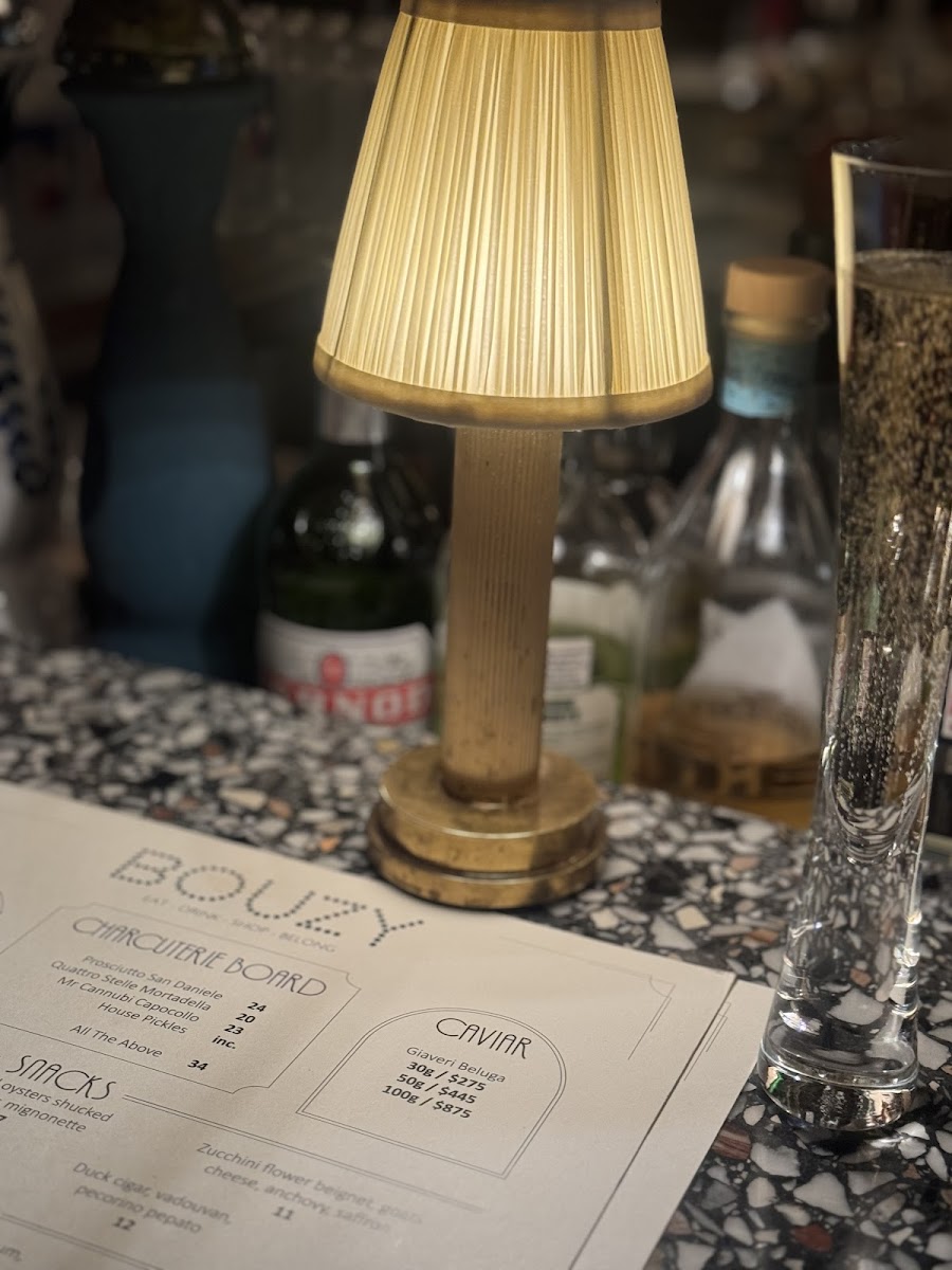 Bouzy Bar Armadale Photo Menu 1