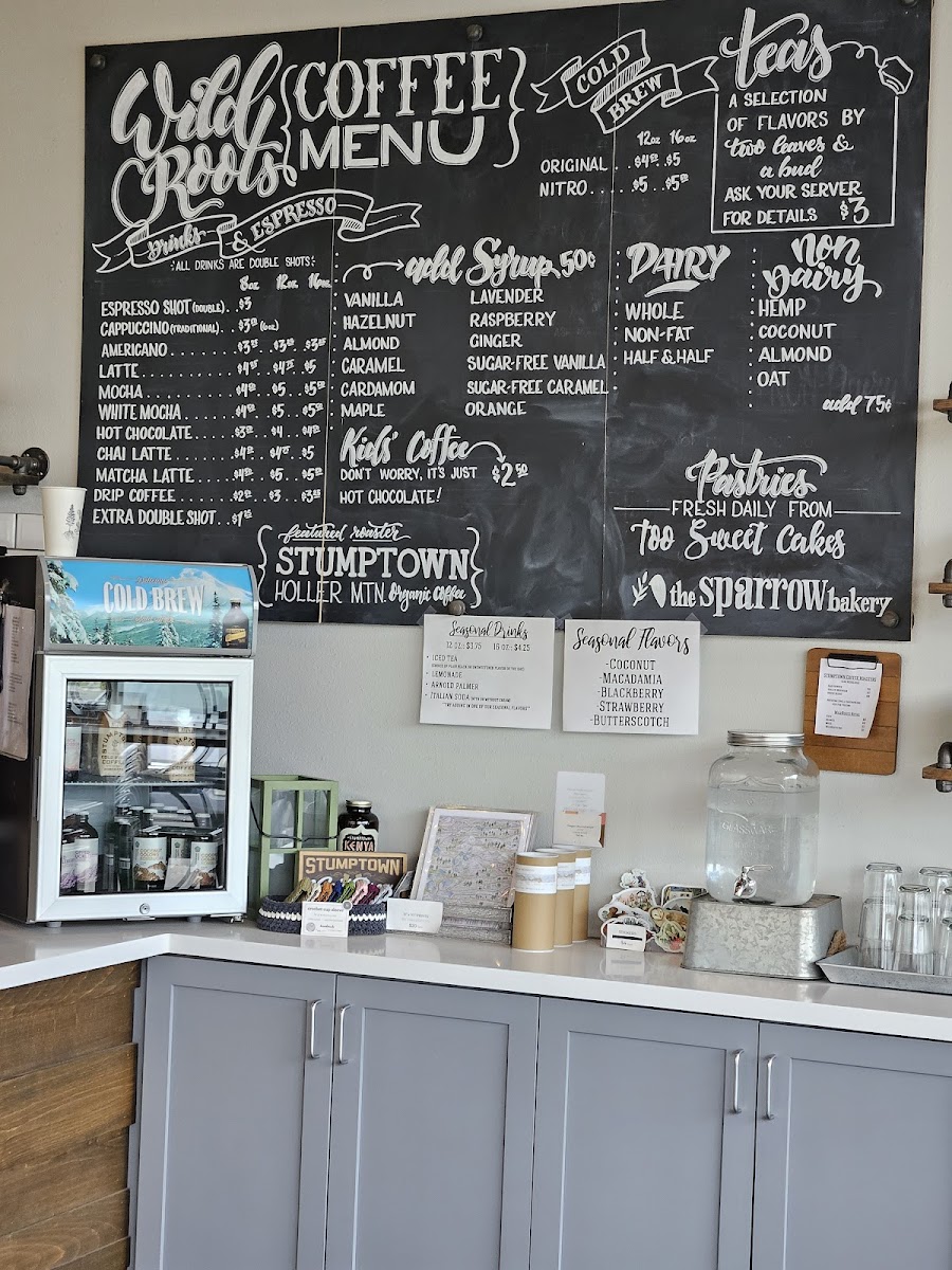 WildRoots Coffeehouse Photo Menu 2