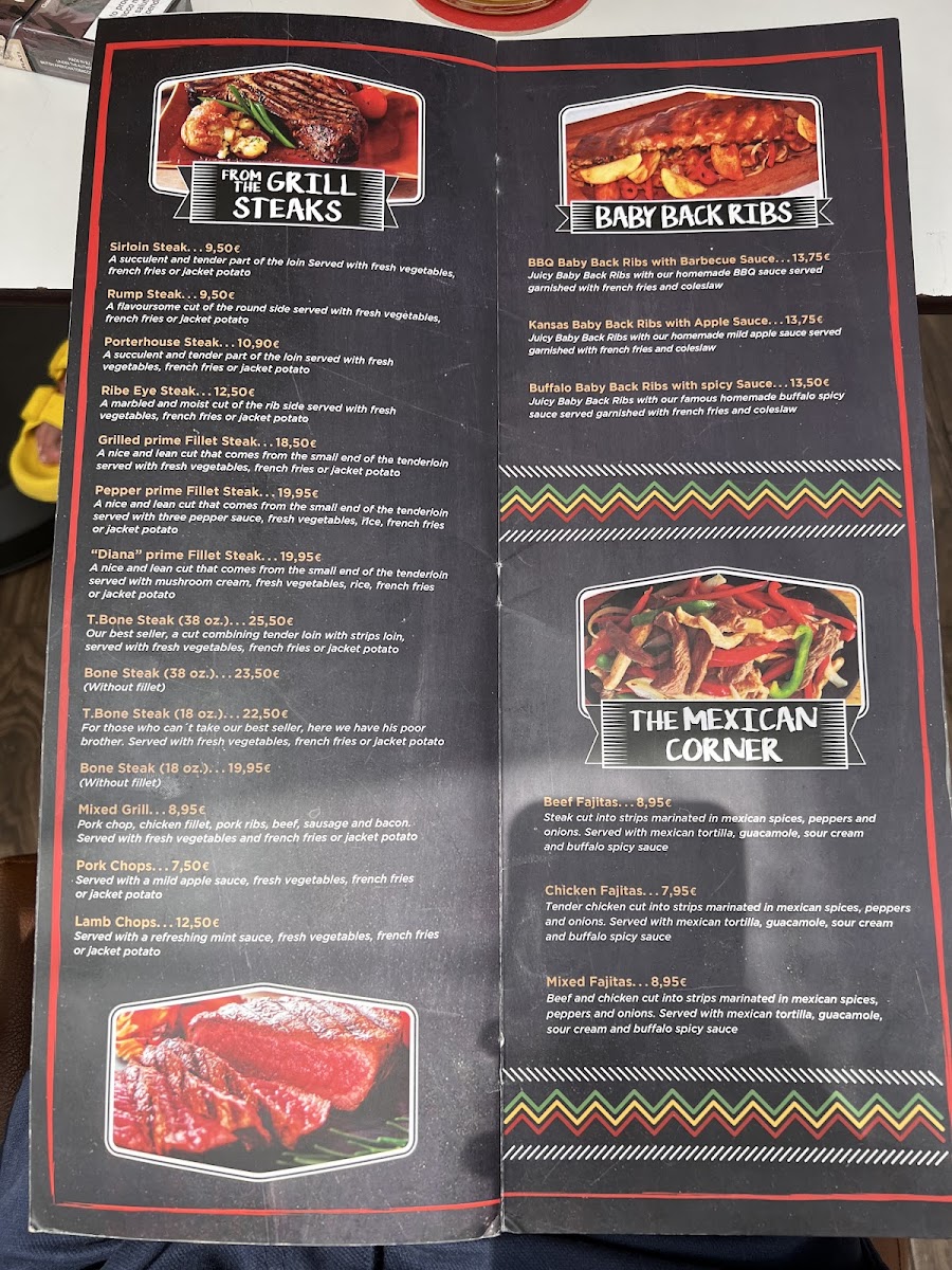 Aberdeen Steak-House Photo Menu 2