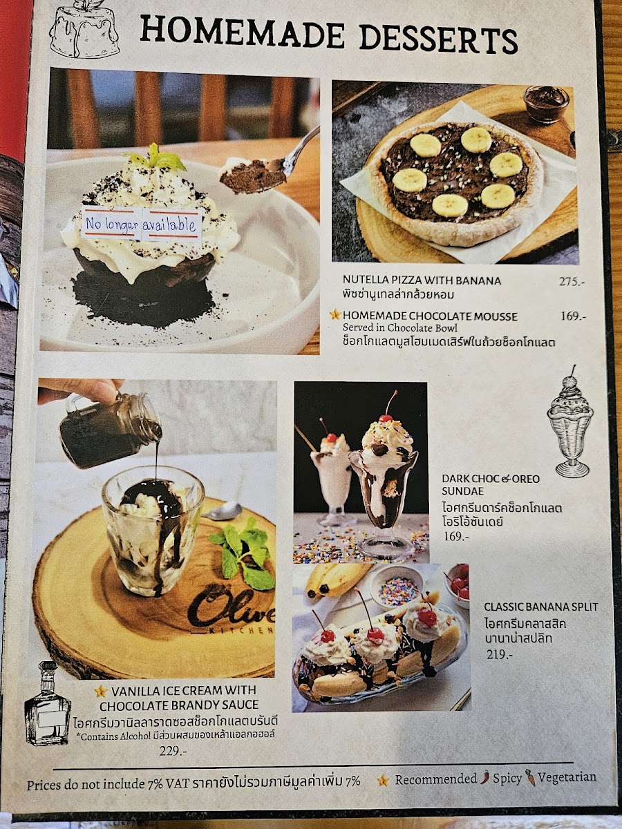 Olive Kitchen - ChangChui Photo Menu 1
