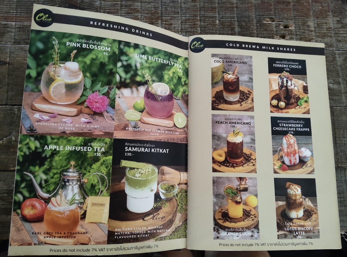 Olive Kitchen - ChangChui Photo Menu 2