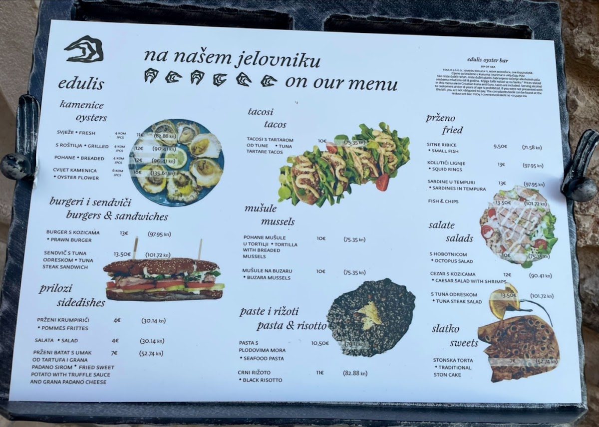 Edulis oyster bar Photo Menu 10