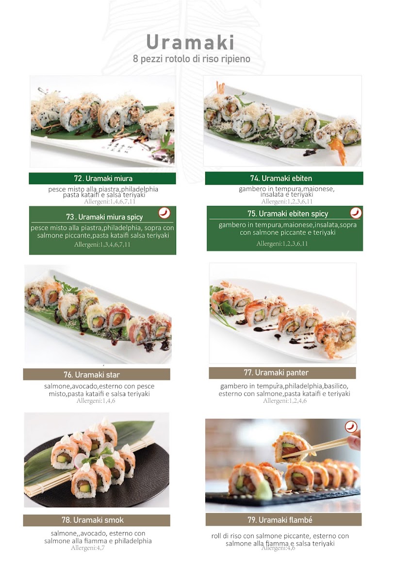GIN SUSHI Oderzo ristorante giapponese Photo Menu 3