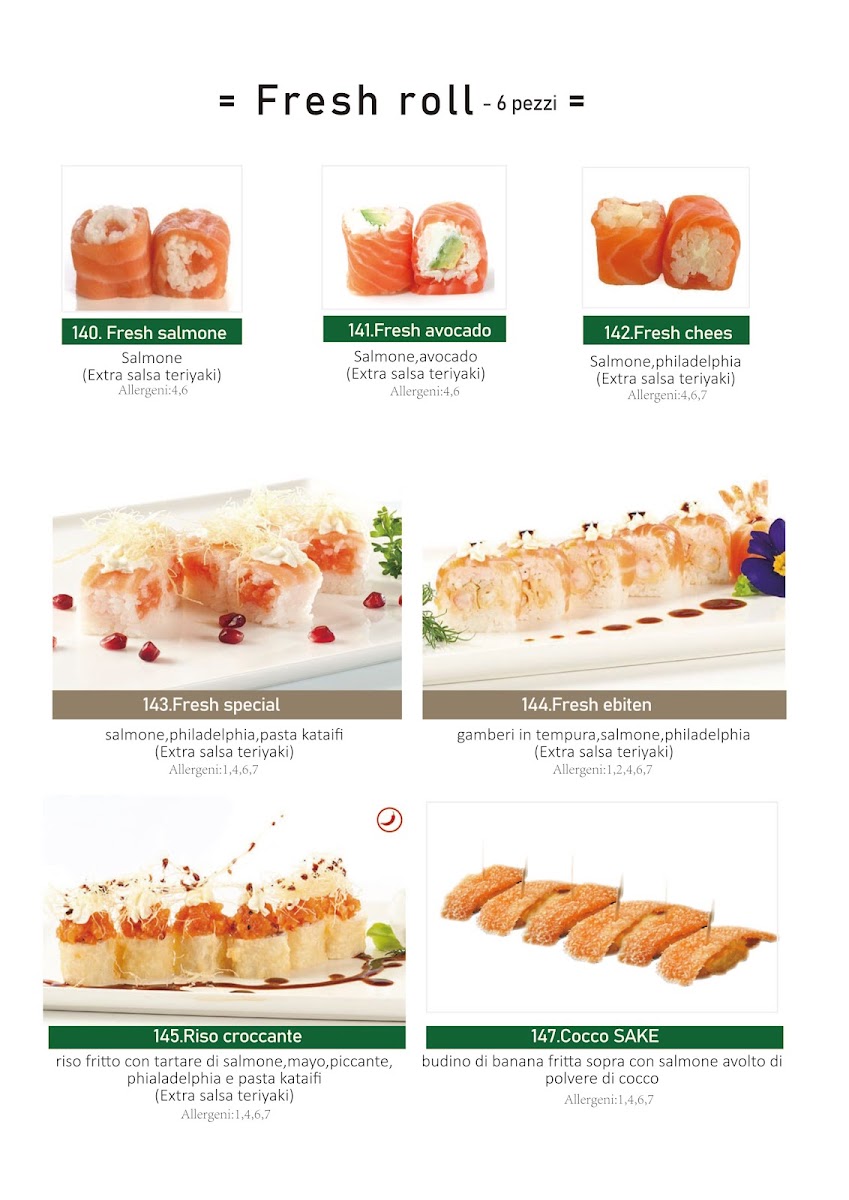 GIN SUSHI Oderzo ristorante giapponese Photo Menu 8