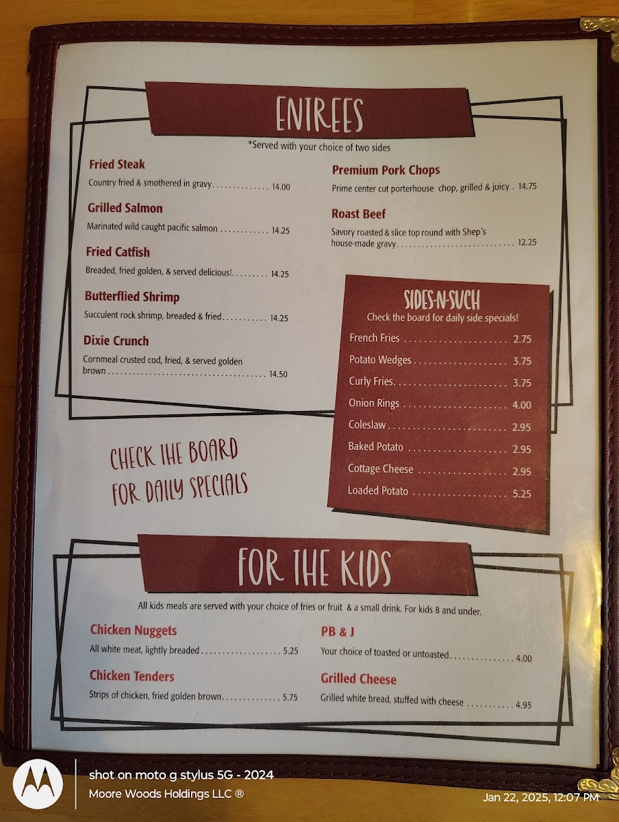 Augusta General Store Restaurant & Gift Shop Photo Menu 3
