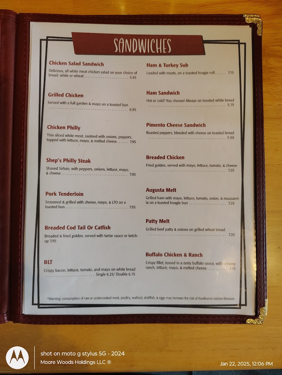Augusta General Store Restaurant & Gift Shop Photo Menu 5