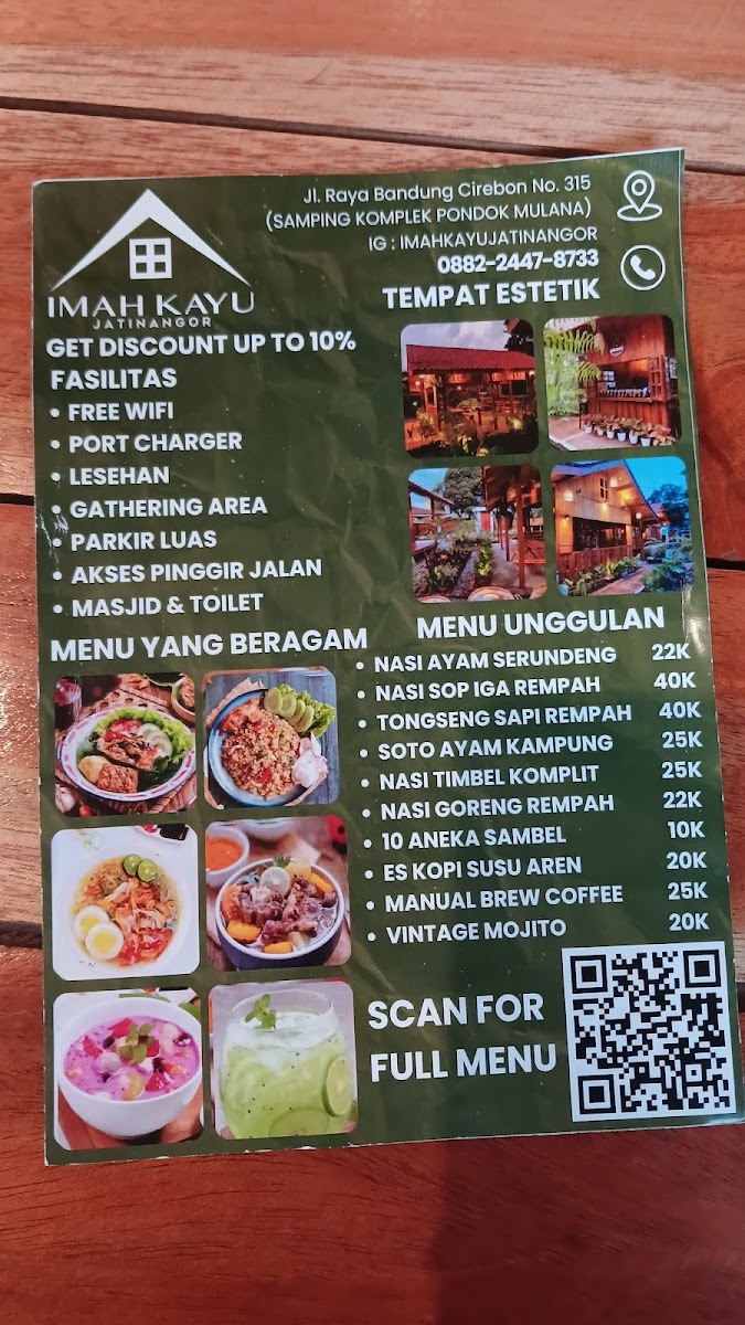 Imah Kayu Jatinangor Photo Menu 7