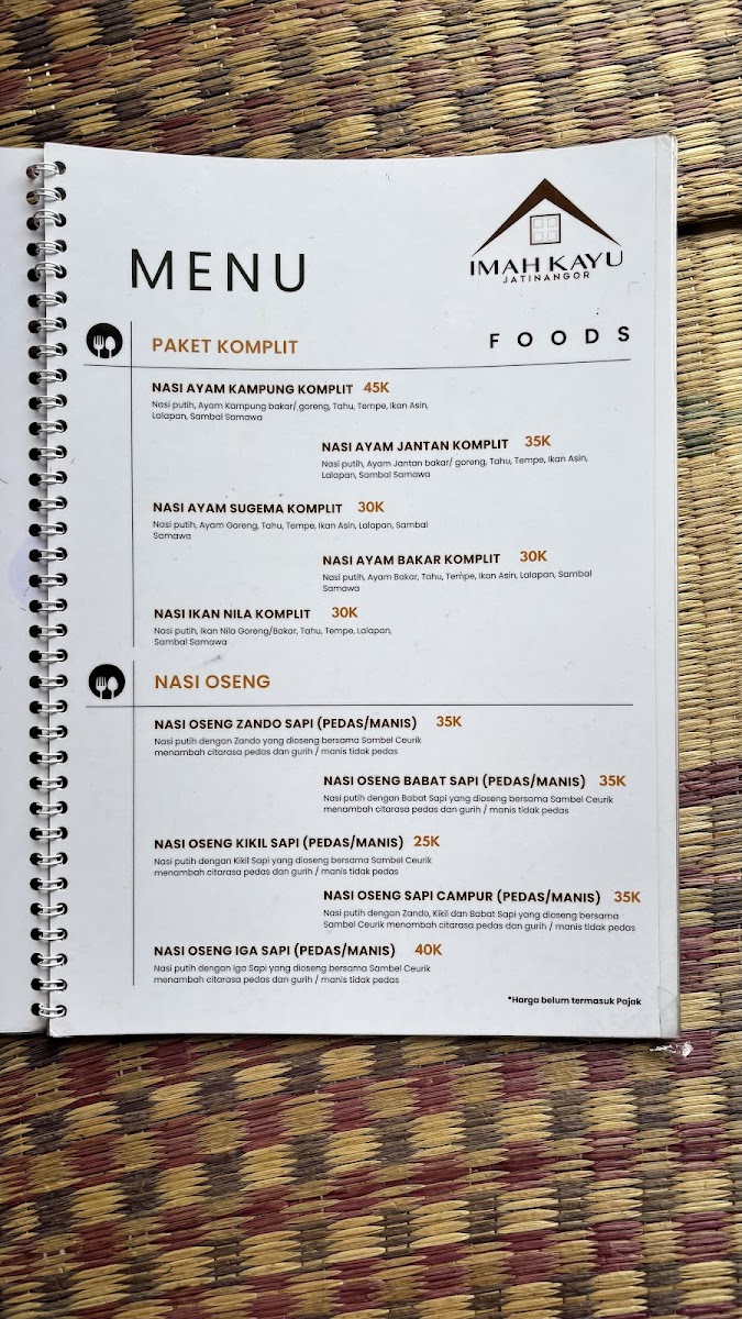 Imah Kayu Jatinangor Photo Menu 8