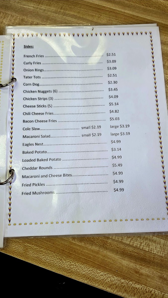 Red Stone Drive In Photo Menu 2