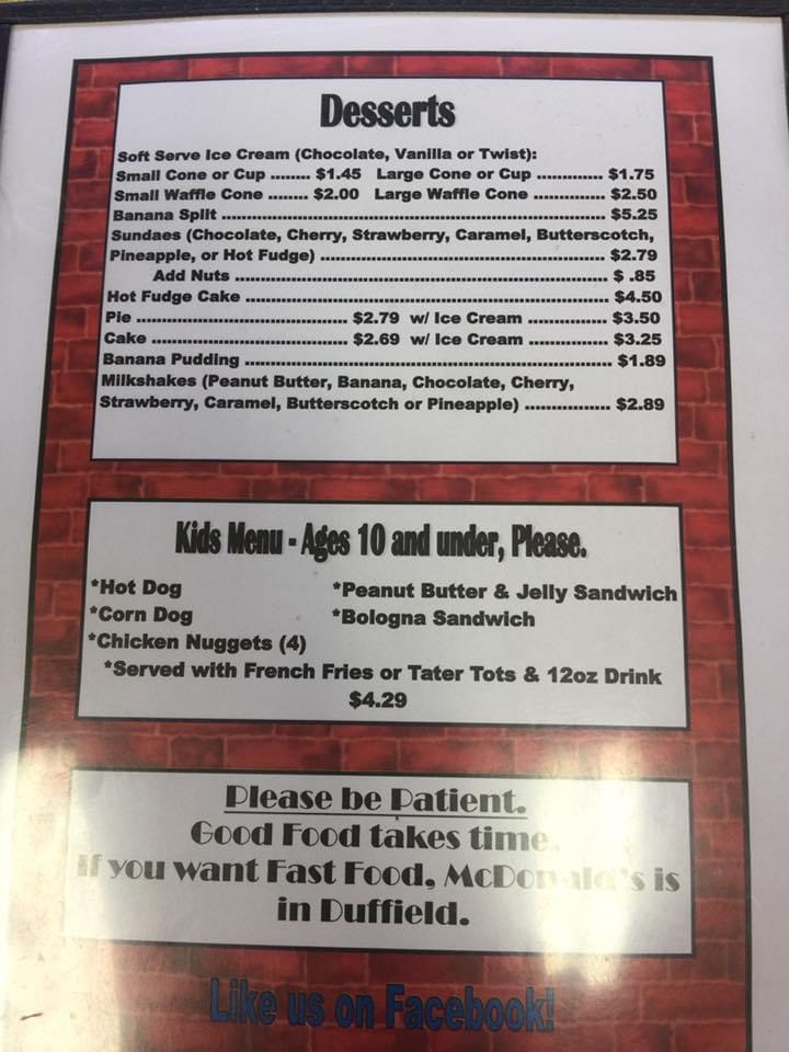 Red Stone Drive In Photo Menu 6