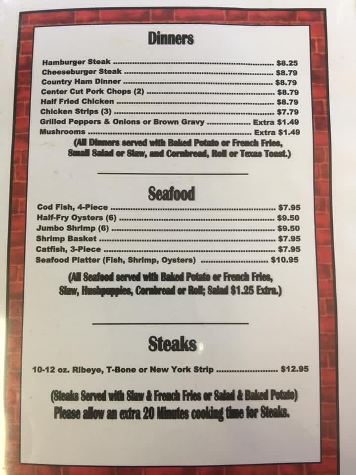 Red Stone Drive In Photo Menu 8