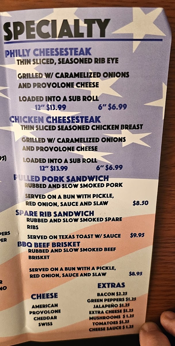 The Heroes Grill Photo Menu 6