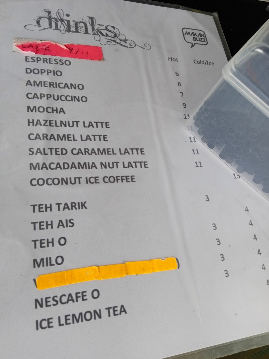 Makan.Buzz cafe Photo Menu 1