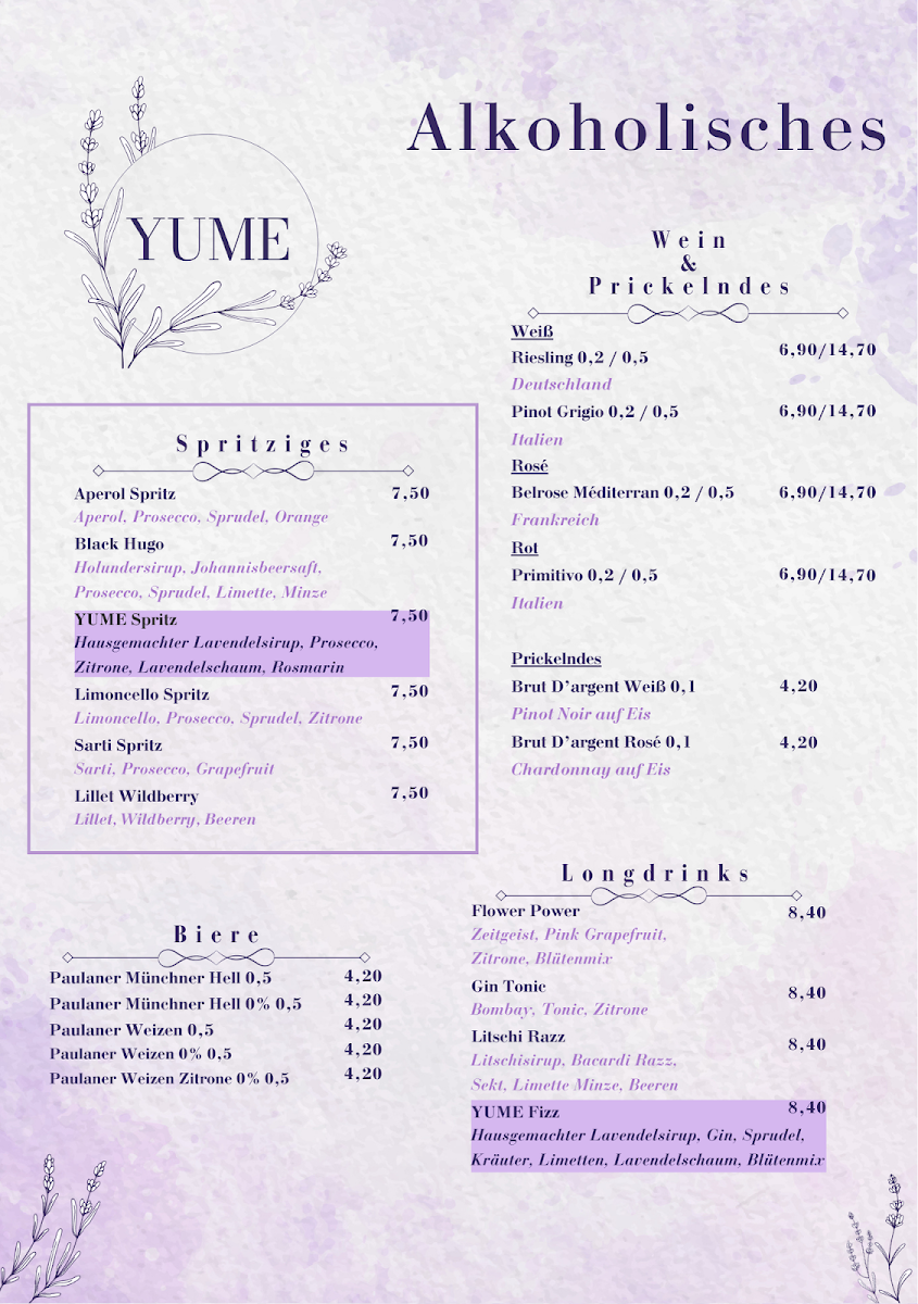 Yume Saarbrücken Photo Menu 9